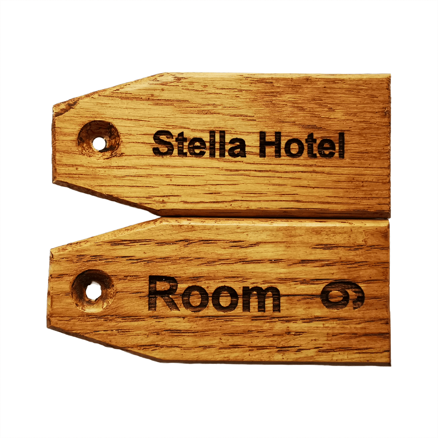 Wooden Key Tag