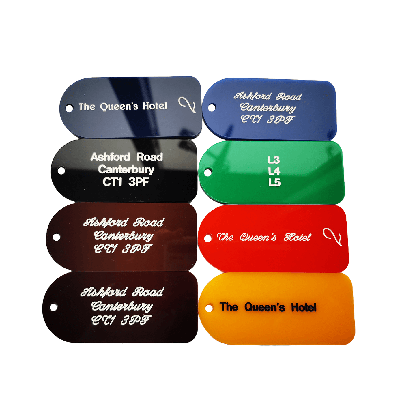 Acrylic Key Tag Archway